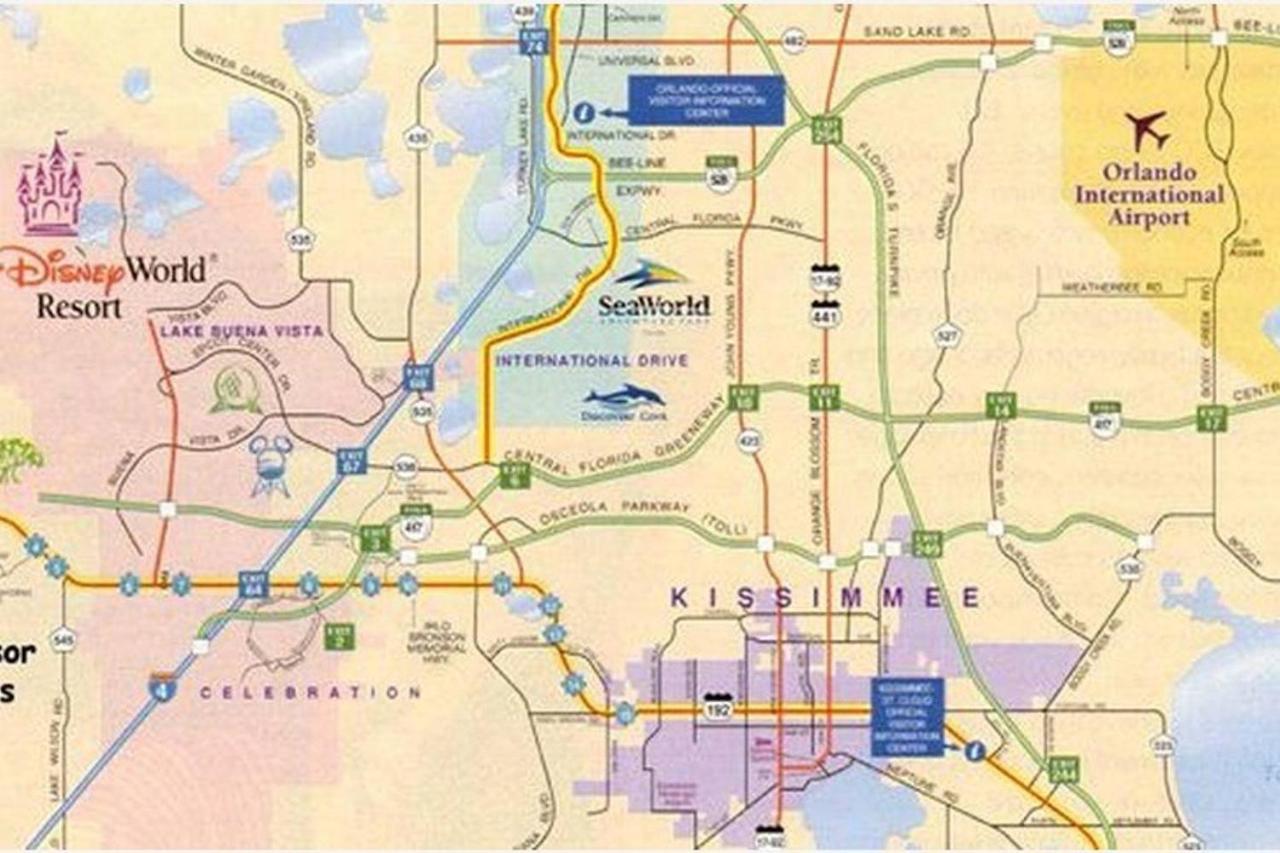3 Bedroom Resort Style Condo, 3 Miles To Disney! Kissimmee Eksteriør billede